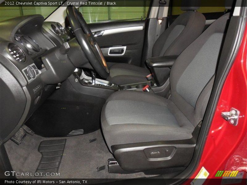 Crystal Red Tintcoat / Black 2012 Chevrolet Captiva Sport LT