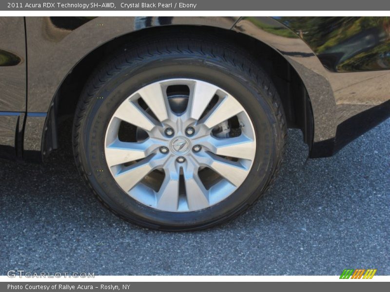Crystal Black Pearl / Ebony 2011 Acura RDX Technology SH-AWD