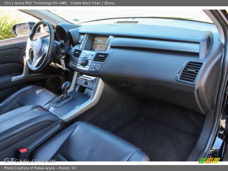 Crystal Black Pearl / Ebony 2011 Acura RDX Technology SH-AWD