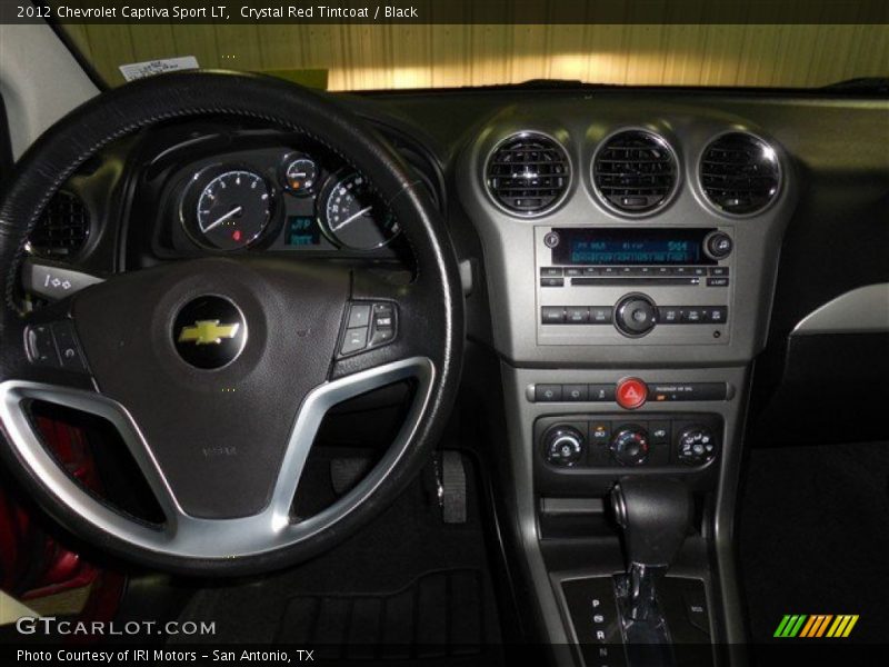 Crystal Red Tintcoat / Black 2012 Chevrolet Captiva Sport LT