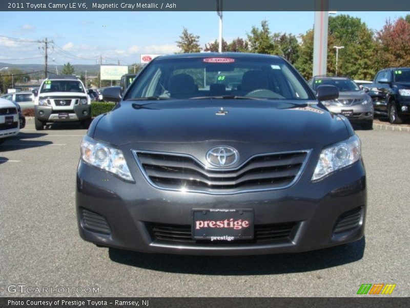 Magnetic Gray Metallic / Ash 2011 Toyota Camry LE V6