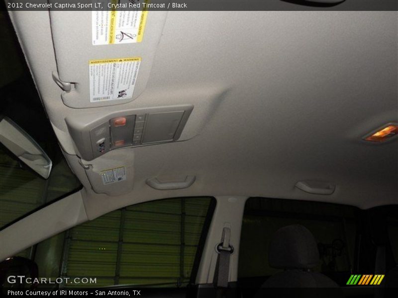 Crystal Red Tintcoat / Black 2012 Chevrolet Captiva Sport LT