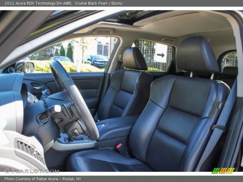 Crystal Black Pearl / Ebony 2011 Acura RDX Technology SH-AWD