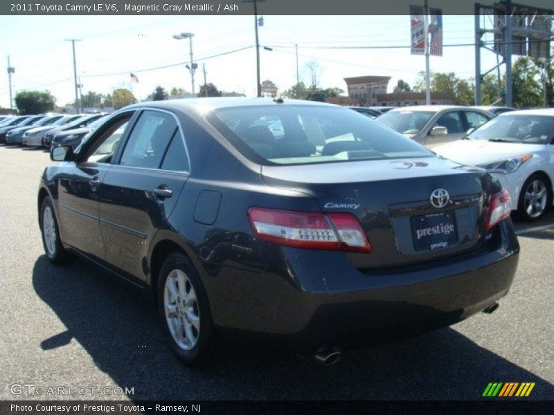 Magnetic Gray Metallic / Ash 2011 Toyota Camry LE V6
