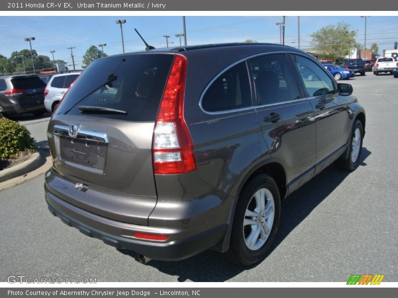 Urban Titanium Metallic / Ivory 2011 Honda CR-V EX
