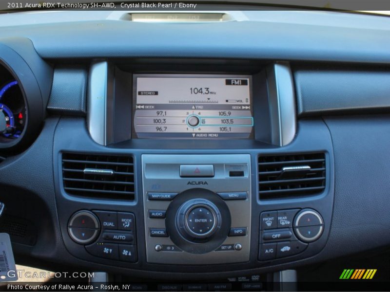Crystal Black Pearl / Ebony 2011 Acura RDX Technology SH-AWD
