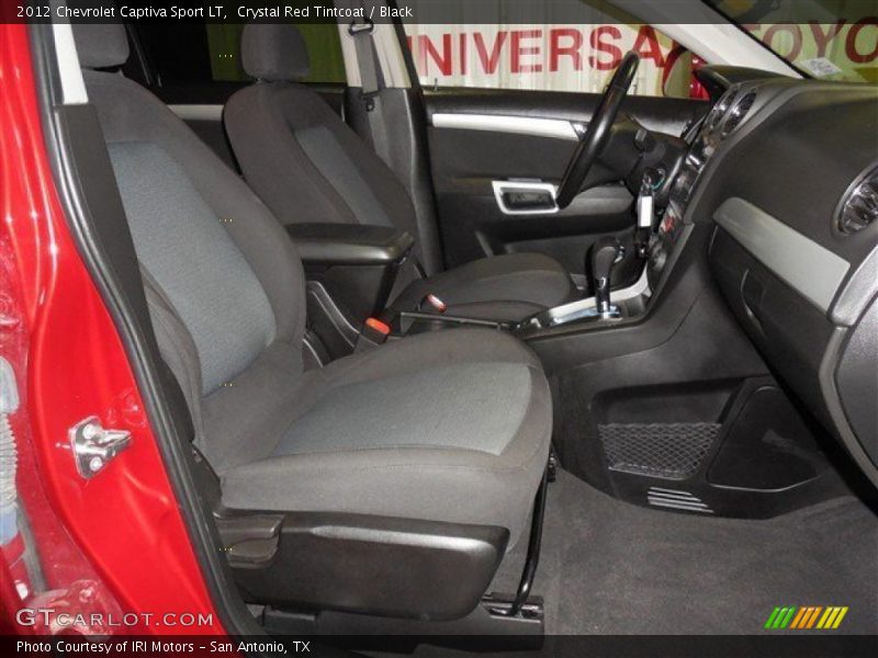 Crystal Red Tintcoat / Black 2012 Chevrolet Captiva Sport LT