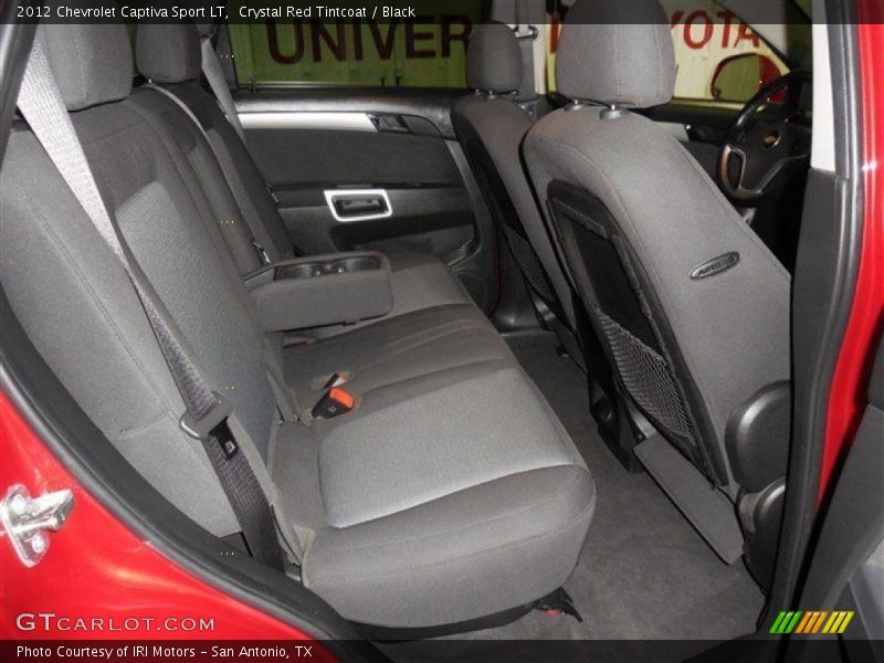 Crystal Red Tintcoat / Black 2012 Chevrolet Captiva Sport LT
