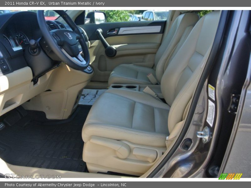 Urban Titanium Metallic / Ivory 2011 Honda CR-V EX
