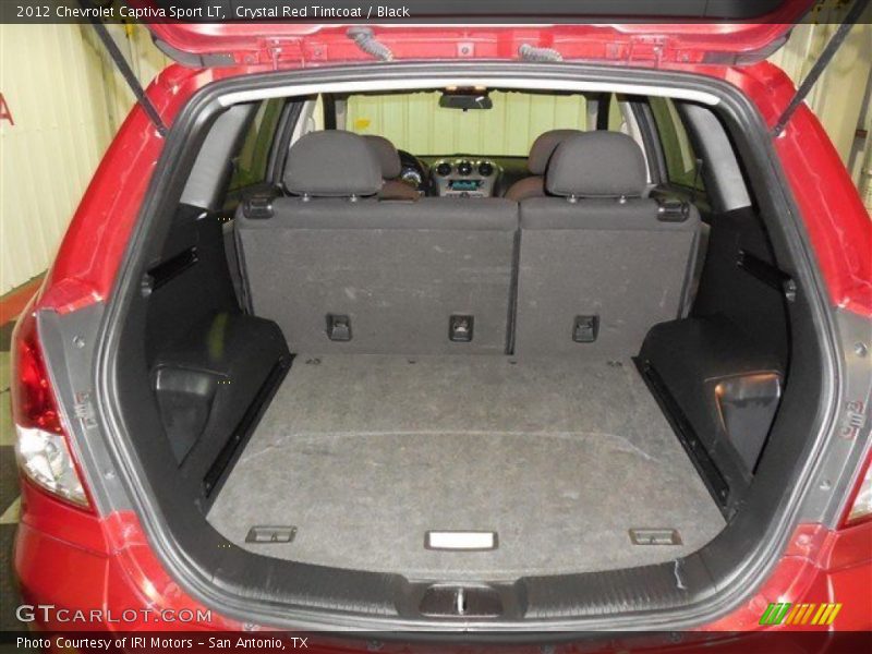Crystal Red Tintcoat / Black 2012 Chevrolet Captiva Sport LT