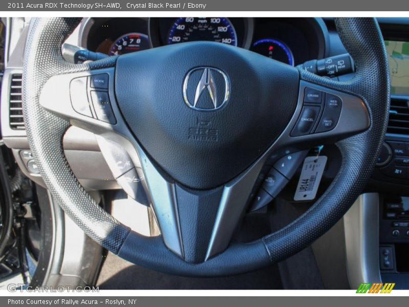 Crystal Black Pearl / Ebony 2011 Acura RDX Technology SH-AWD