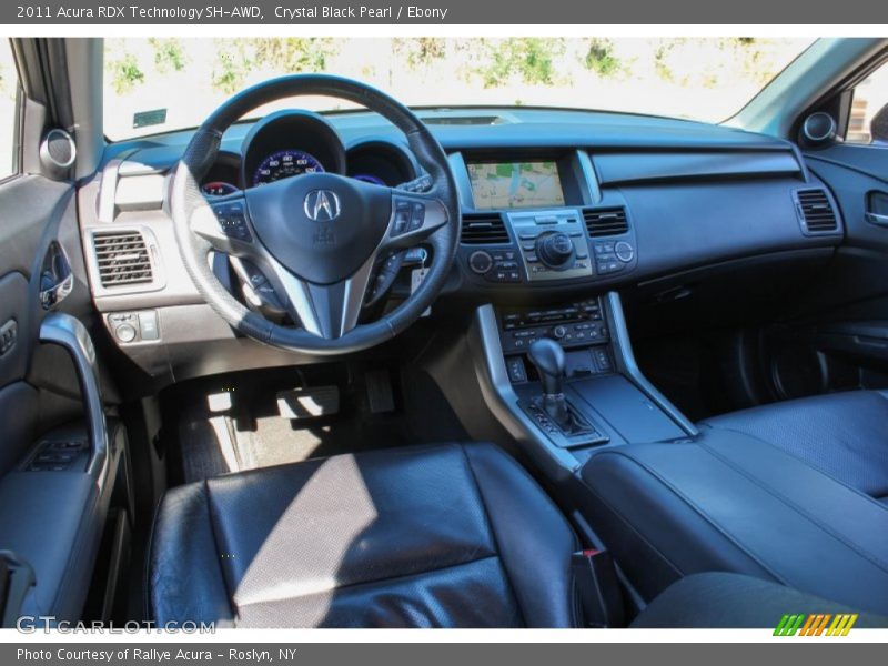 Crystal Black Pearl / Ebony 2011 Acura RDX Technology SH-AWD