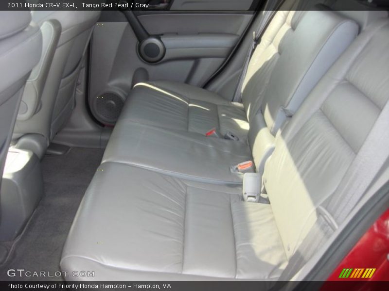 Tango Red Pearl / Gray 2011 Honda CR-V EX-L