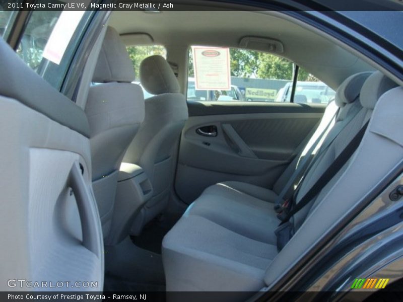 Magnetic Gray Metallic / Ash 2011 Toyota Camry LE V6