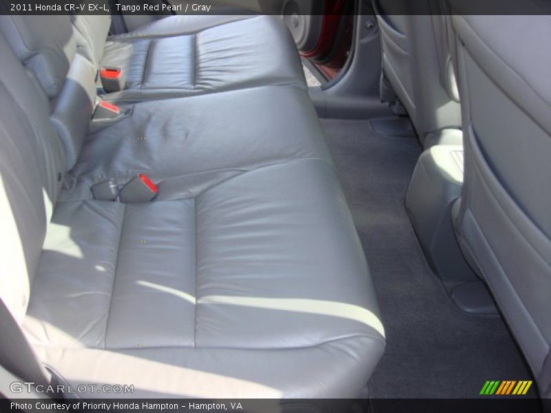 Tango Red Pearl / Gray 2011 Honda CR-V EX-L