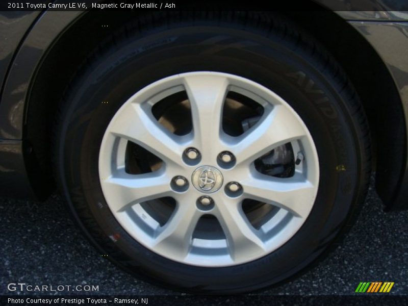 Magnetic Gray Metallic / Ash 2011 Toyota Camry LE V6