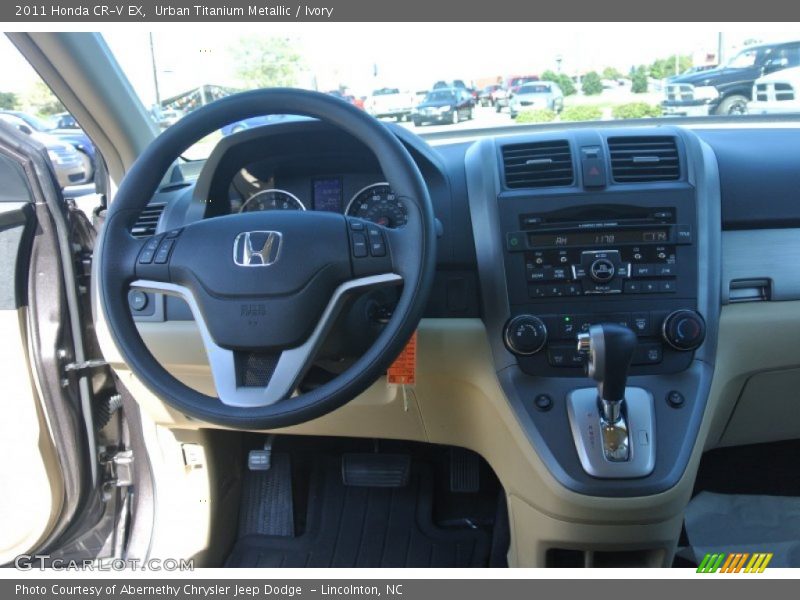 Urban Titanium Metallic / Ivory 2011 Honda CR-V EX