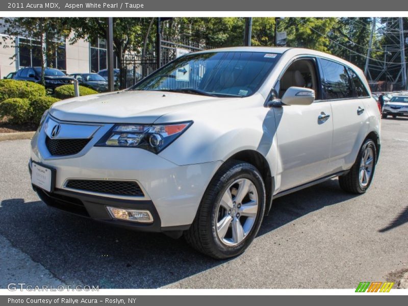 Front 3/4 View of 2011 MDX 