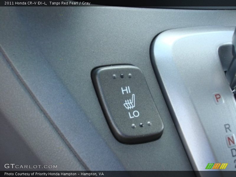 Tango Red Pearl / Gray 2011 Honda CR-V EX-L