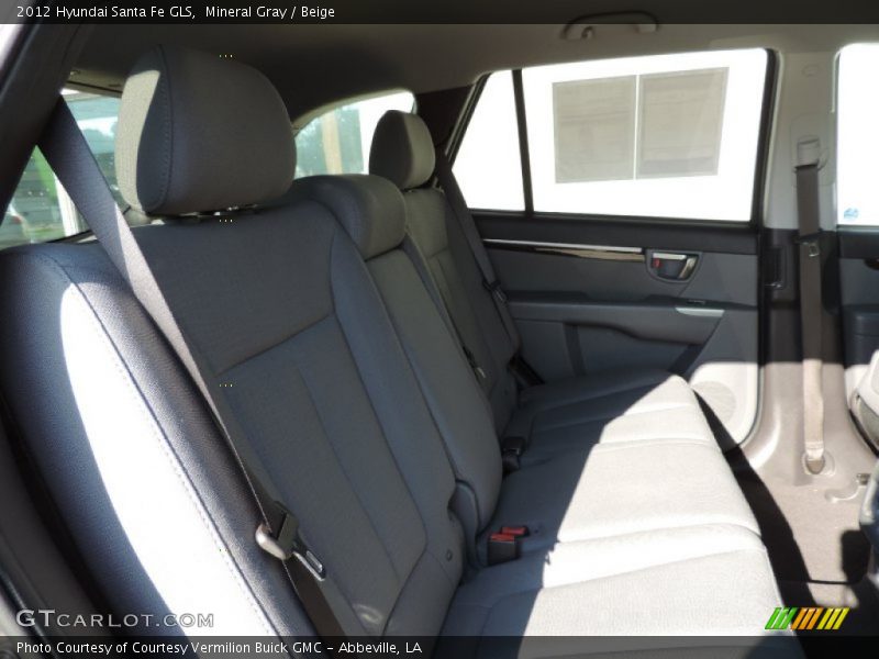 Mineral Gray / Beige 2012 Hyundai Santa Fe GLS