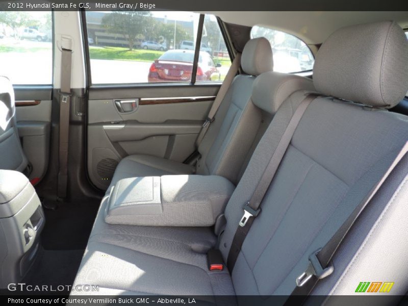 Mineral Gray / Beige 2012 Hyundai Santa Fe GLS