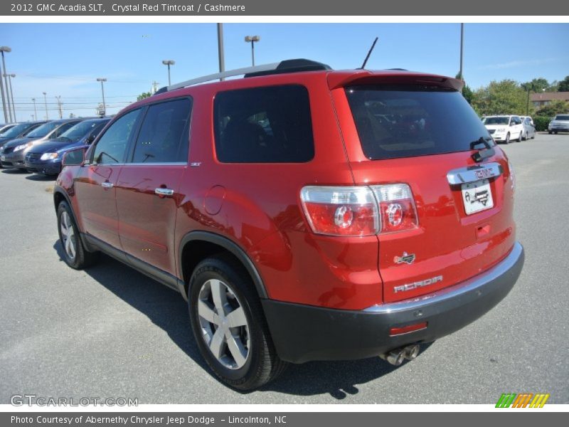 Crystal Red Tintcoat / Cashmere 2012 GMC Acadia SLT