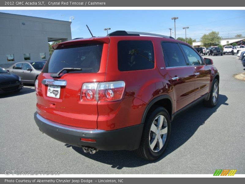 Crystal Red Tintcoat / Cashmere 2012 GMC Acadia SLT