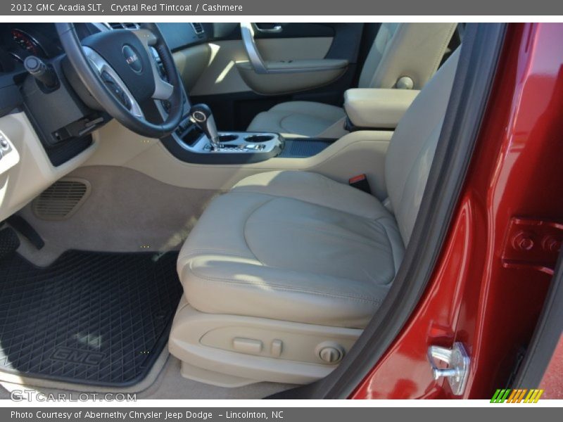 Crystal Red Tintcoat / Cashmere 2012 GMC Acadia SLT