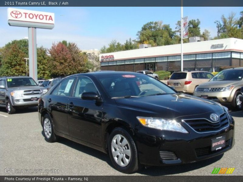 Black / Ash 2011 Toyota Camry LE