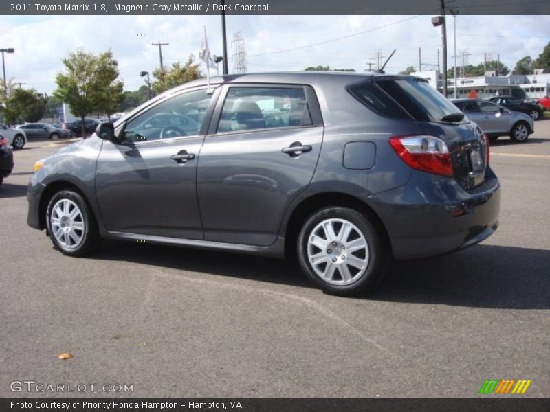 Magnetic Gray Metallic / Dark Charcoal 2011 Toyota Matrix 1.8