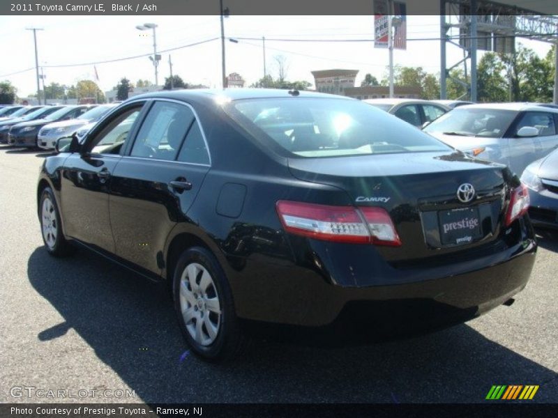 Black / Ash 2011 Toyota Camry LE