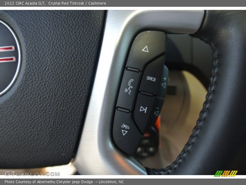 Crystal Red Tintcoat / Cashmere 2012 GMC Acadia SLT