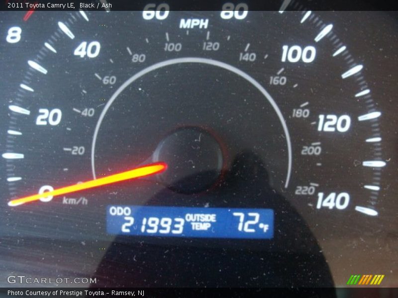 Black / Ash 2011 Toyota Camry LE