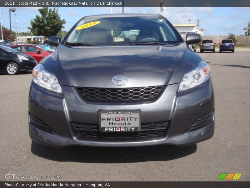 Magnetic Gray Metallic / Dark Charcoal 2011 Toyota Matrix 1.8