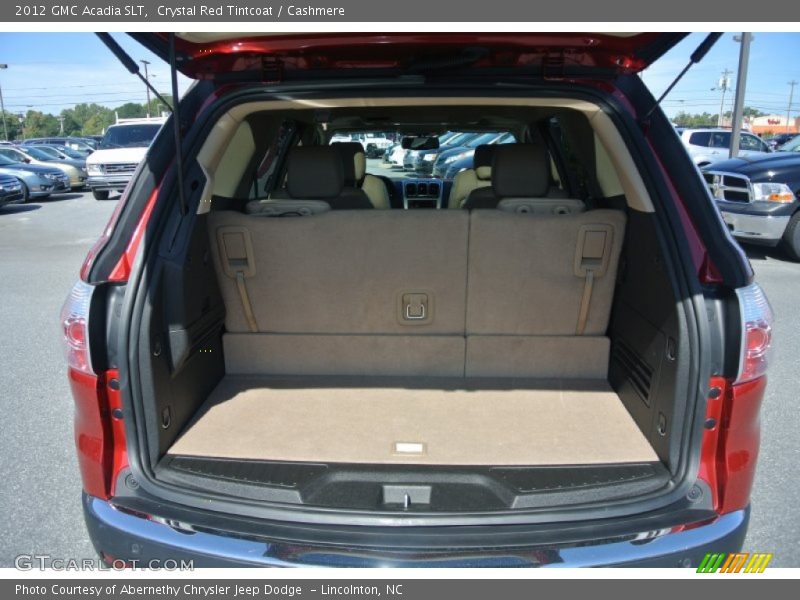 Crystal Red Tintcoat / Cashmere 2012 GMC Acadia SLT