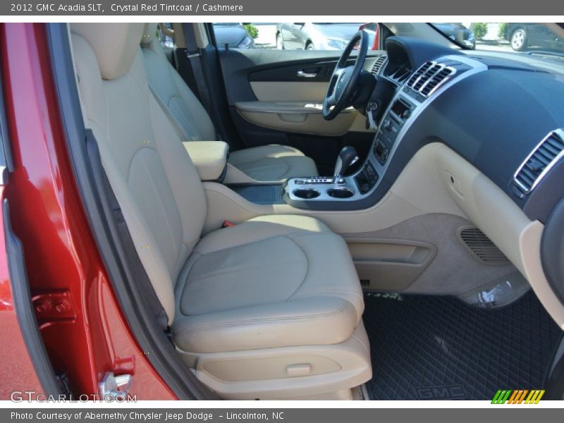 Crystal Red Tintcoat / Cashmere 2012 GMC Acadia SLT