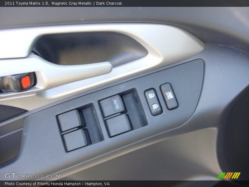 Magnetic Gray Metallic / Dark Charcoal 2011 Toyota Matrix 1.8