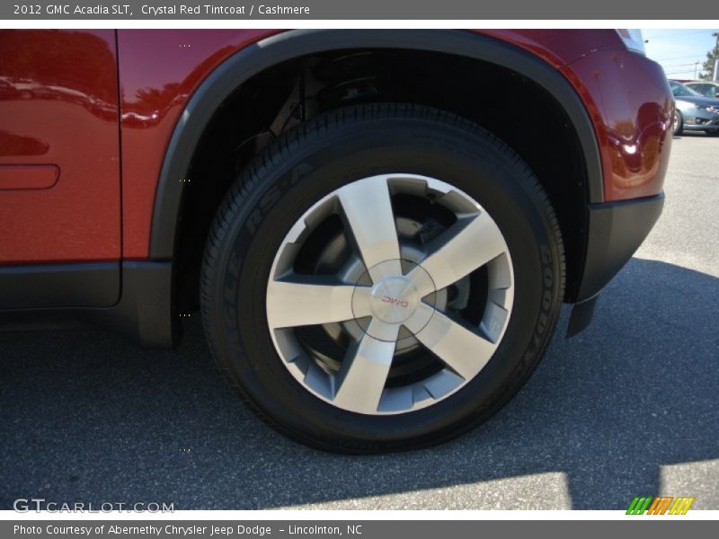 Crystal Red Tintcoat / Cashmere 2012 GMC Acadia SLT