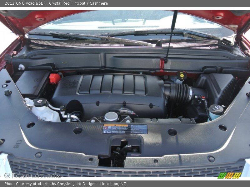 Crystal Red Tintcoat / Cashmere 2012 GMC Acadia SLT