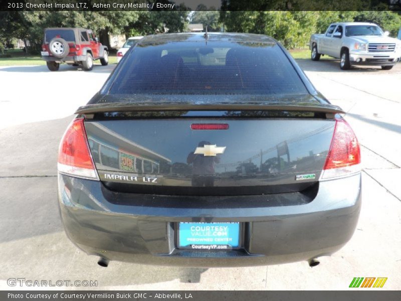 Ashen Gray Metallic / Ebony 2013 Chevrolet Impala LTZ