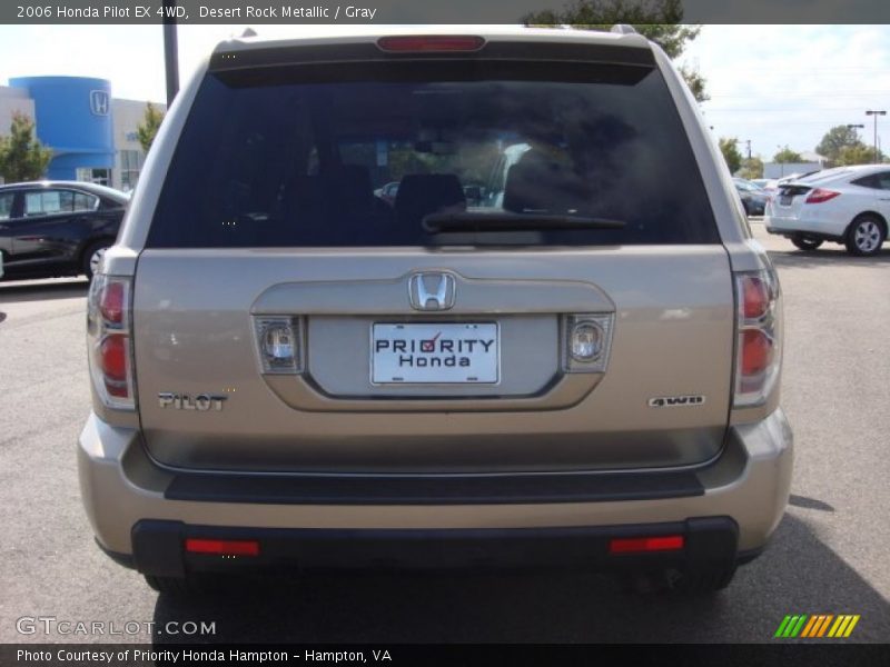 Desert Rock Metallic / Gray 2006 Honda Pilot EX 4WD