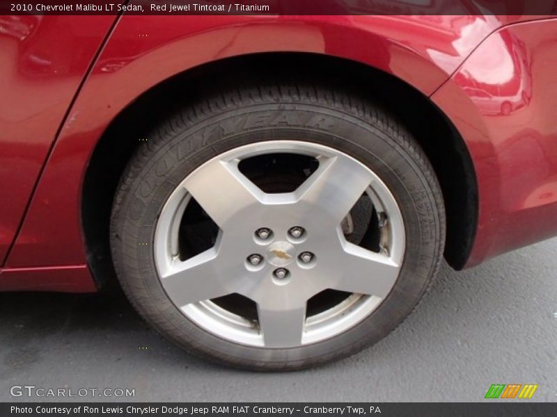 Red Jewel Tintcoat / Titanium 2010 Chevrolet Malibu LT Sedan