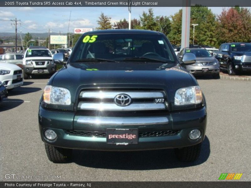 Timberland Green Mica / Light Charcoal 2005 Toyota Tundra SR5 Access Cab 4x4