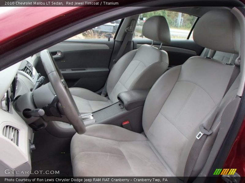 Red Jewel Tintcoat / Titanium 2010 Chevrolet Malibu LT Sedan