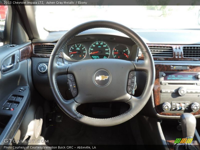 Ashen Gray Metallic / Ebony 2013 Chevrolet Impala LTZ