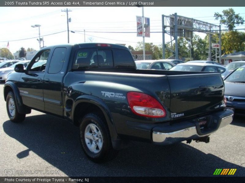 Timberland Green Mica / Light Charcoal 2005 Toyota Tundra SR5 Access Cab 4x4