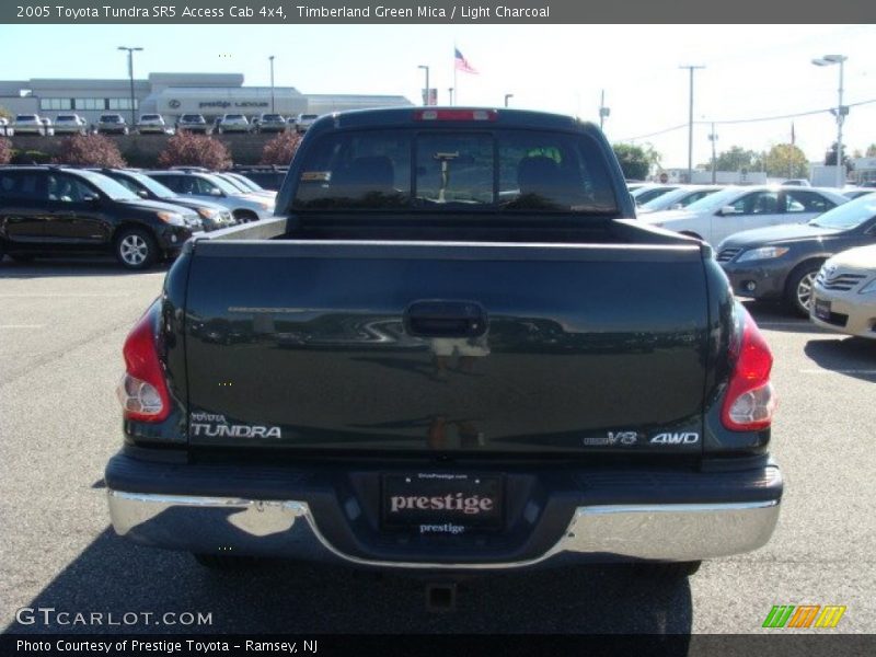 Timberland Green Mica / Light Charcoal 2005 Toyota Tundra SR5 Access Cab 4x4
