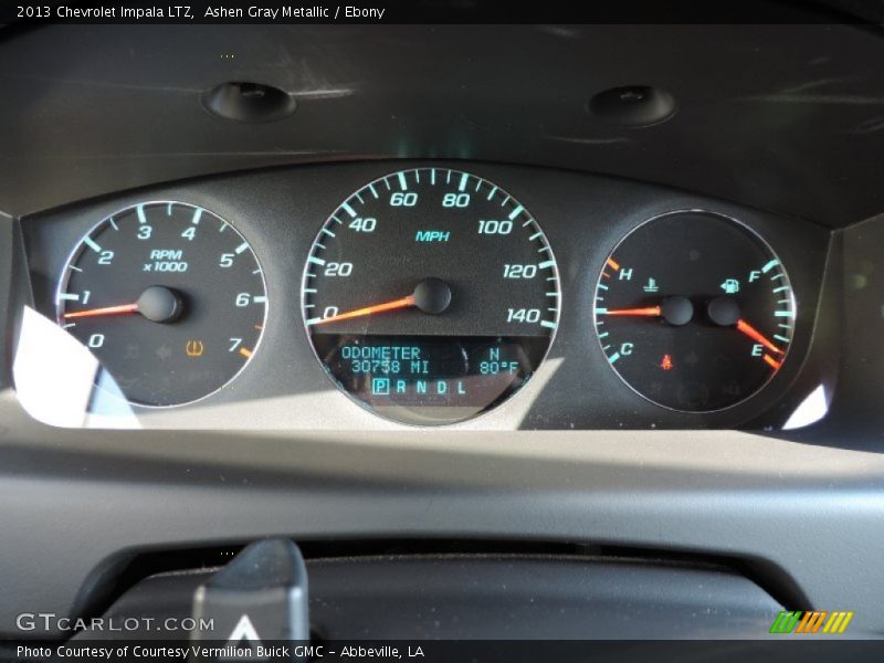 Ashen Gray Metallic / Ebony 2013 Chevrolet Impala LTZ