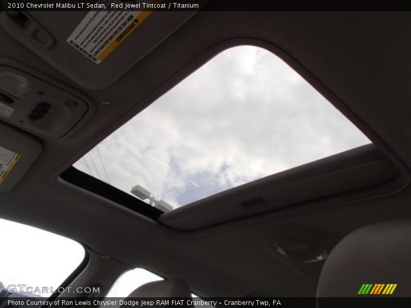 Red Jewel Tintcoat / Titanium 2010 Chevrolet Malibu LT Sedan