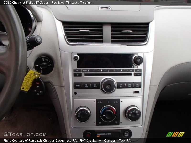 Red Jewel Tintcoat / Titanium 2010 Chevrolet Malibu LT Sedan